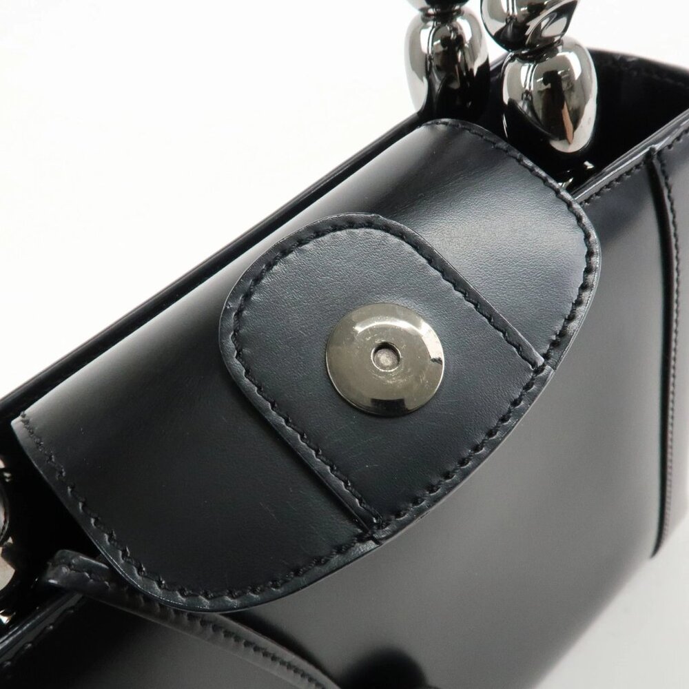 ❤️Authentic Christian Dior Enamel Leather Maris Pearl Hand Bag❤️ - Picture 10 of 16